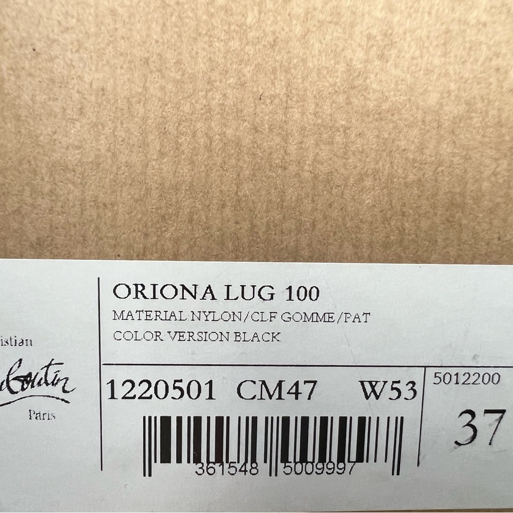 BRAND NEW CHRISTIAN LOUBOUTIN
Oriona 100 rubber-trimmed quilted padded shell - Picture 3 of 8